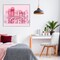 Stupell Industries Pastel Pink Book Lovers Black Framed Giclee Art, design by Nina Jacobs